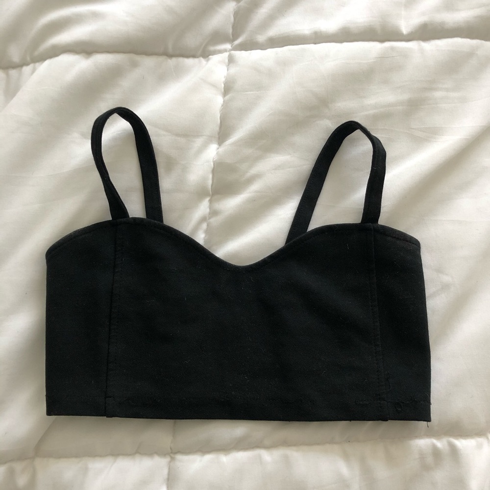Black bralette